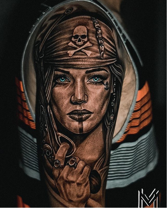 Pirate Tattoos 8