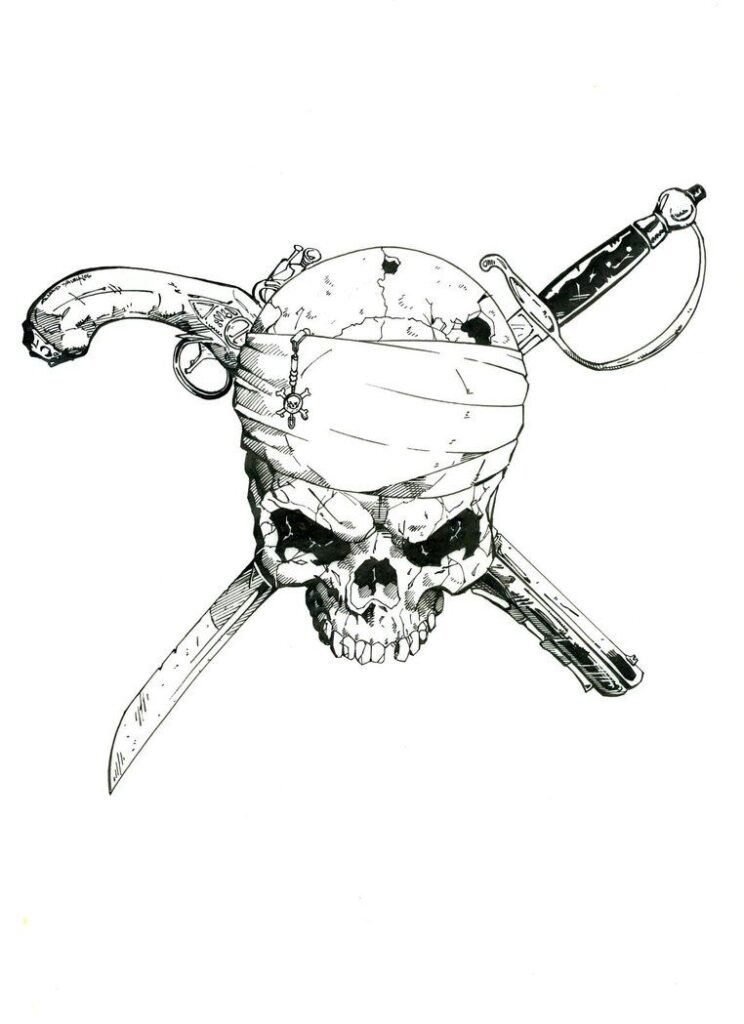 Pirate Tattoos 91