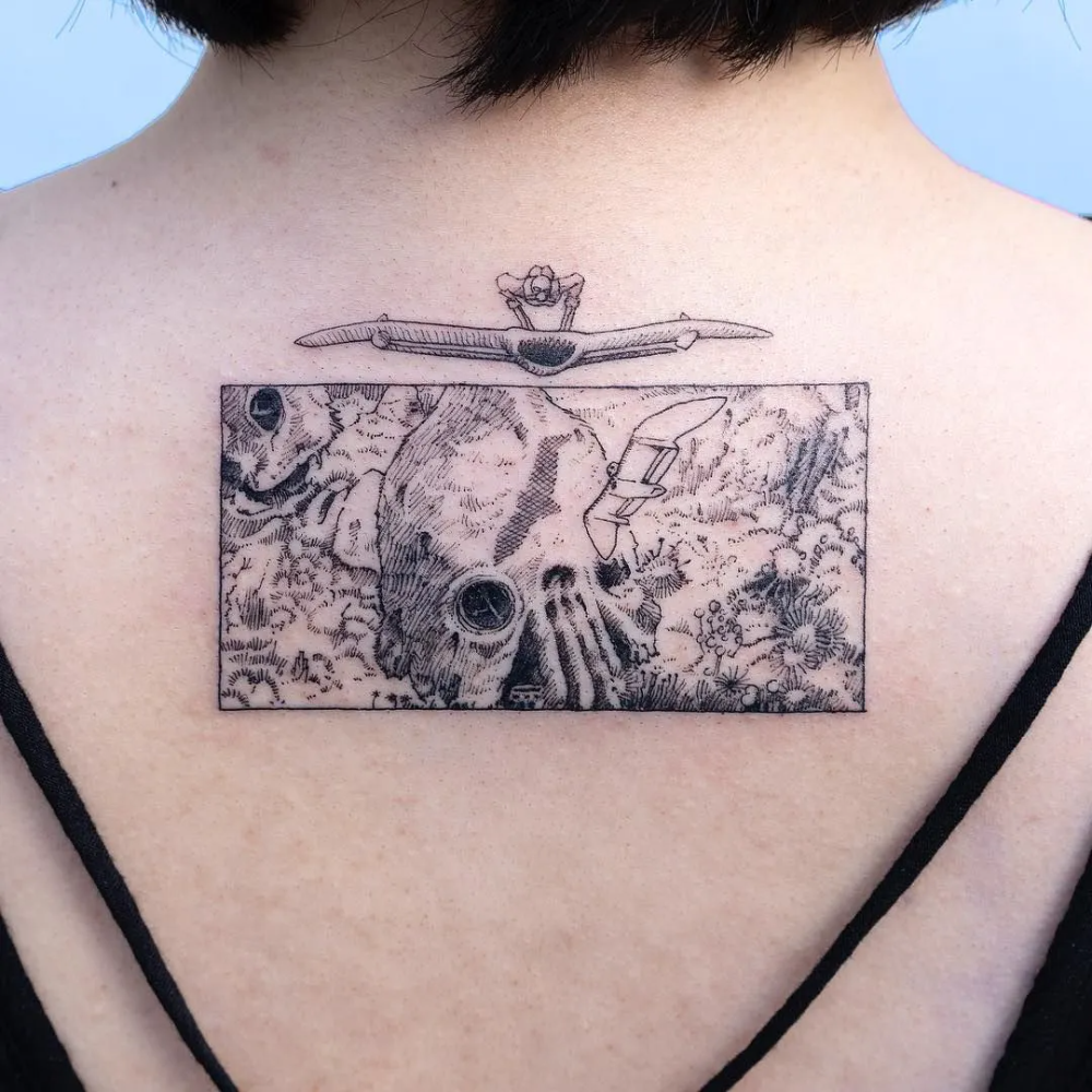 Princess Mononoke Tattoos 16 1