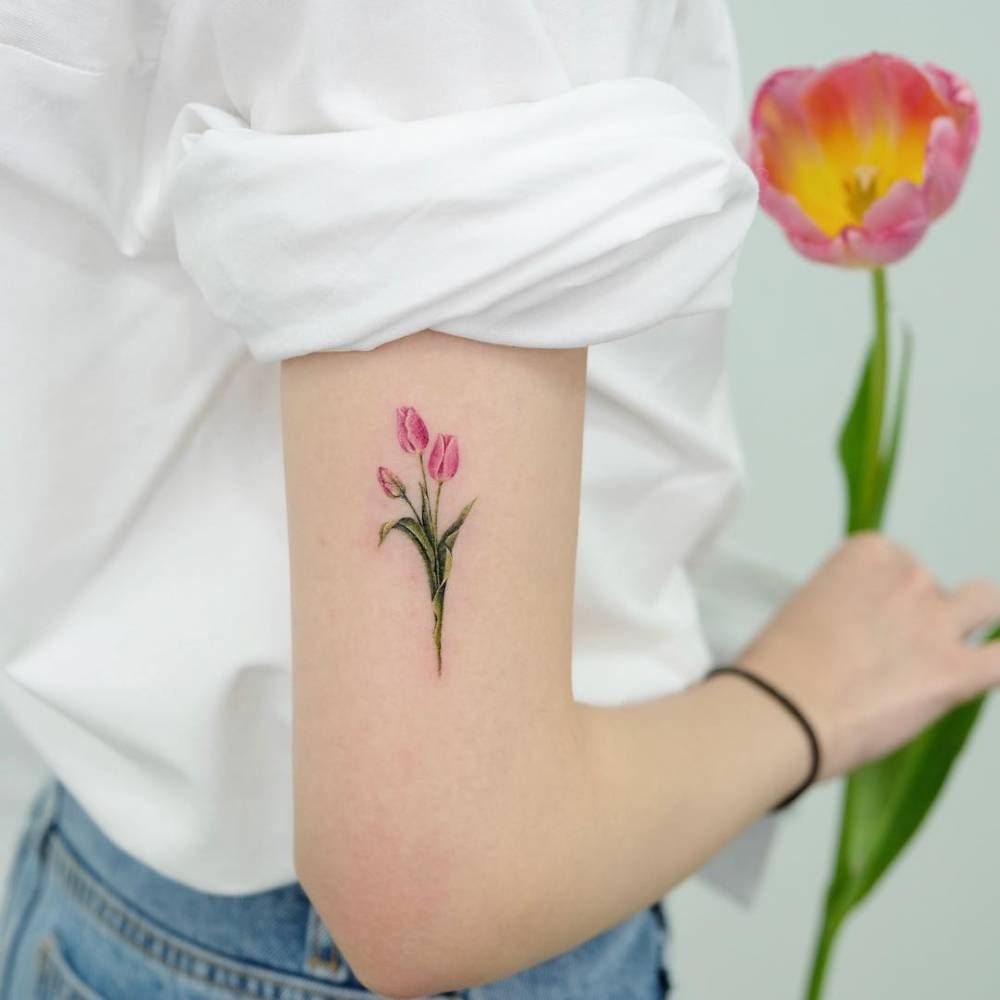 Tulip Tattoos 10
