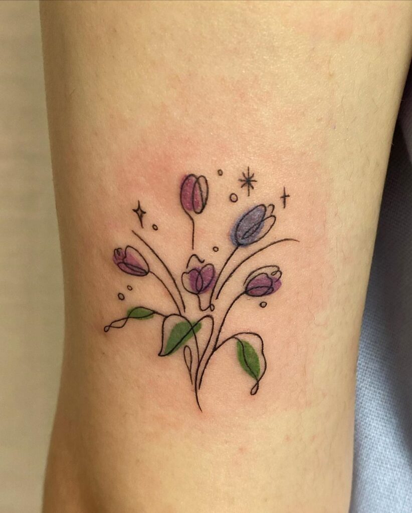 Tulip Tattoos 12