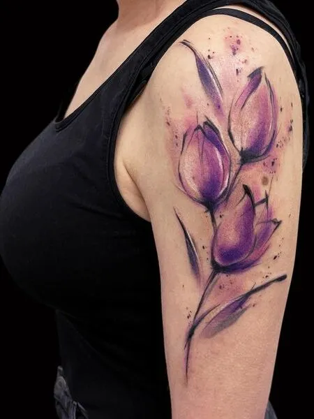 Tulip Tattoos 13
