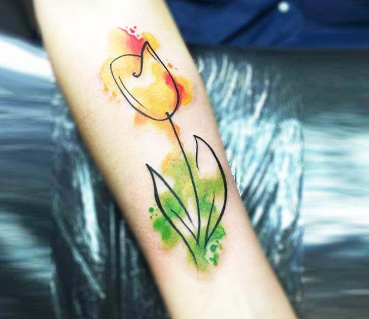 Tulip Tattoos 163