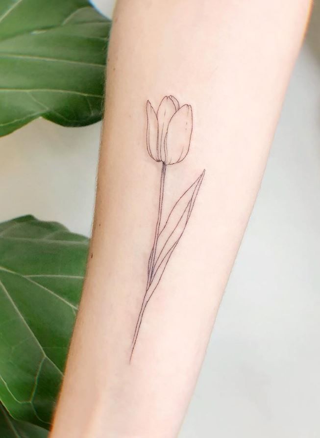 Tulip Tattoos 164