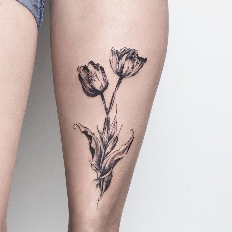 Tulip Tattoos 175