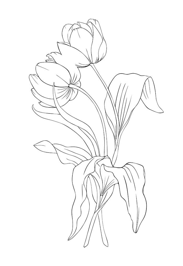 Tulip Tattoos 37