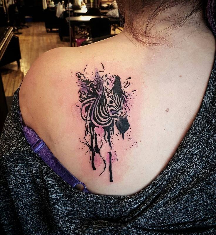 Zebra Tattoos 10
