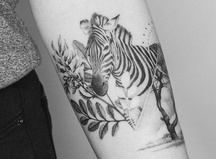 Zebra Tattoos 102