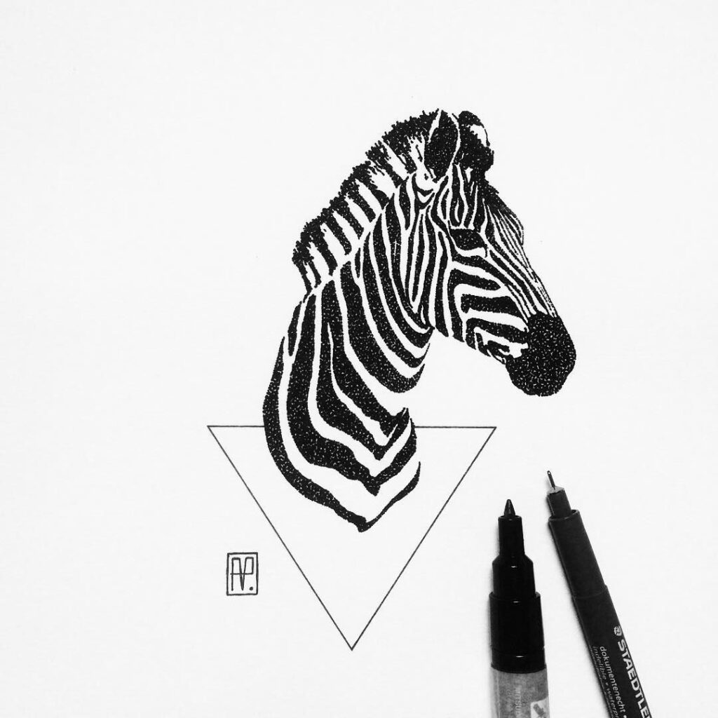 Zebra Tattoos 126