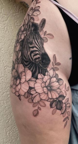 Zebra Tattoos 128