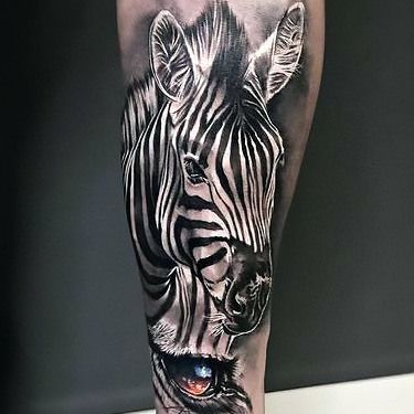 Zebra Tattoos 132