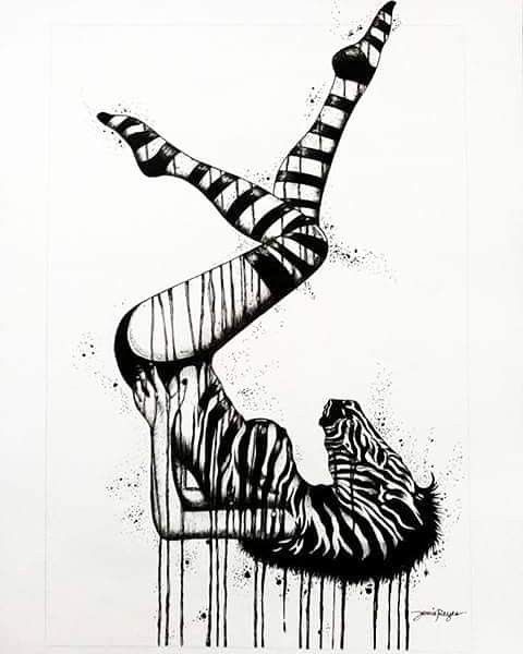 Zebra Tattoos 136
