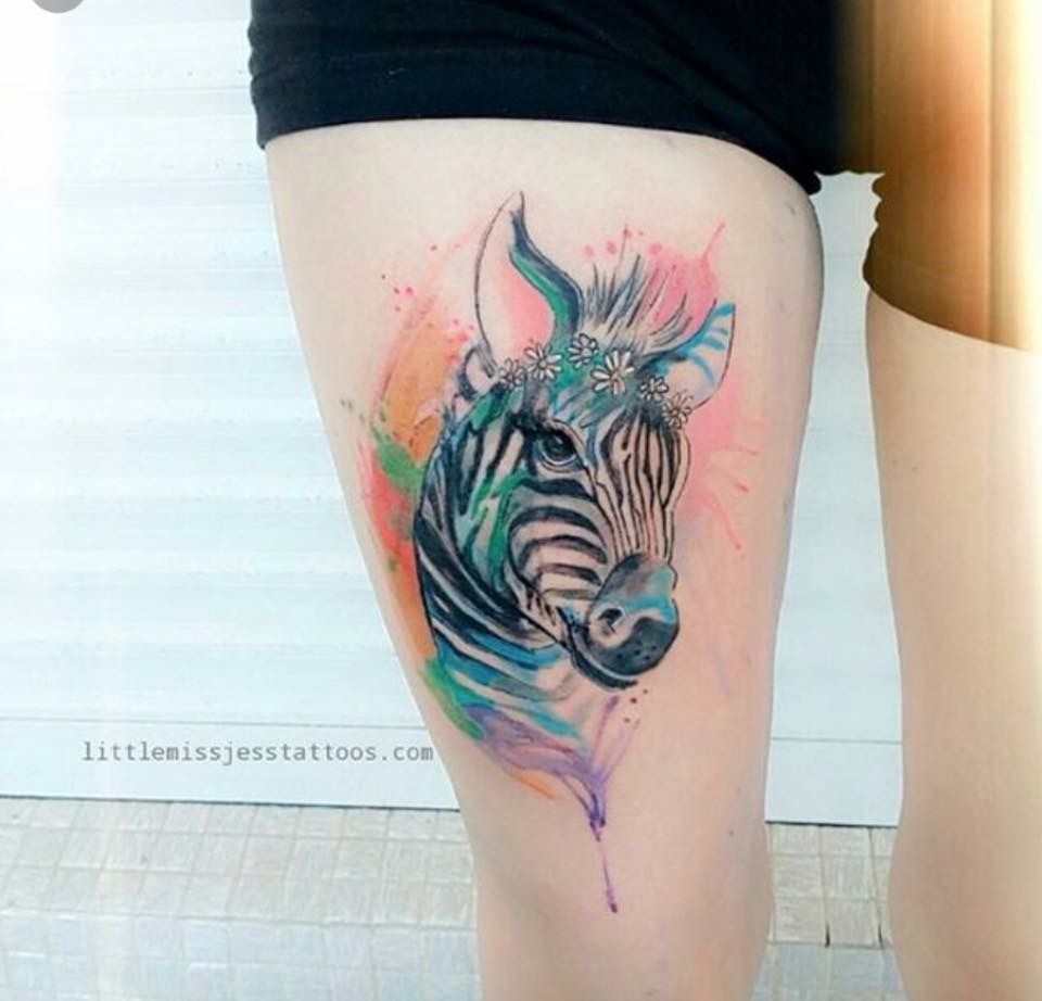 Zebra Tattoos 137