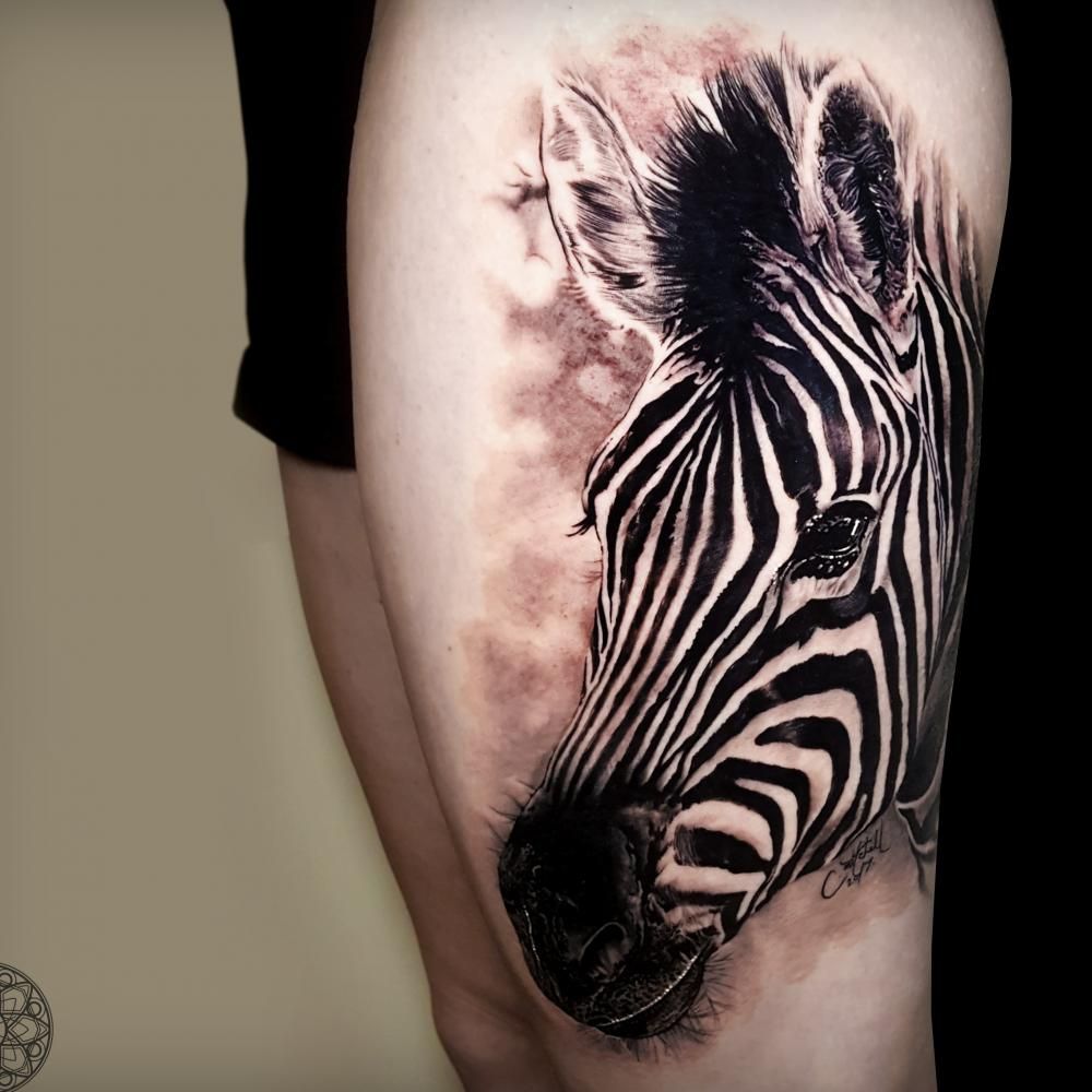 Zebra Tattoos 145