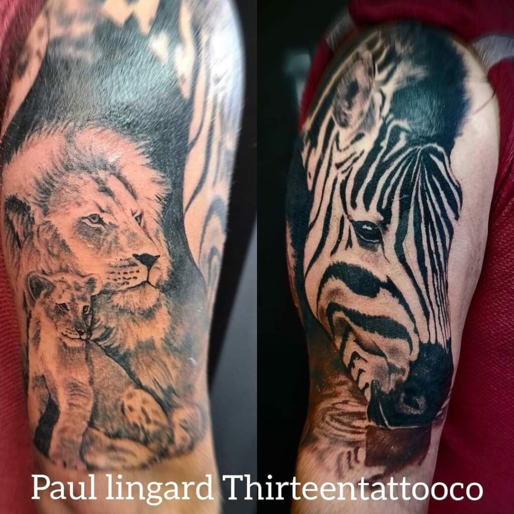 Zebra Tattoos 158