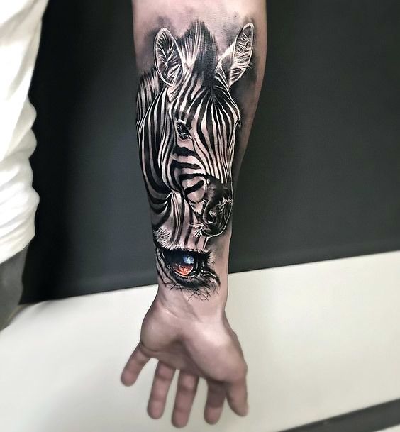 Zebra Tattoos 161