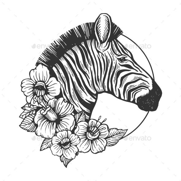 Zebra Tattoos 162