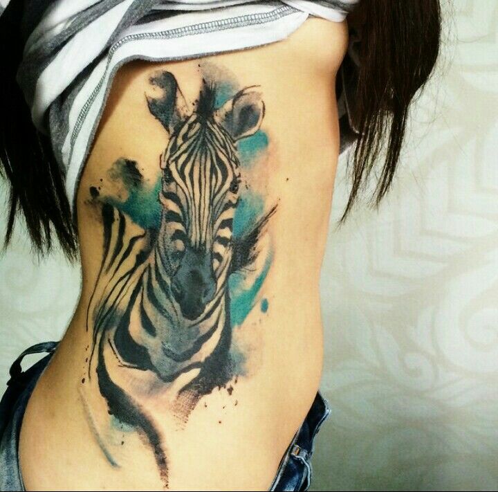 Zebra Tattoos 172