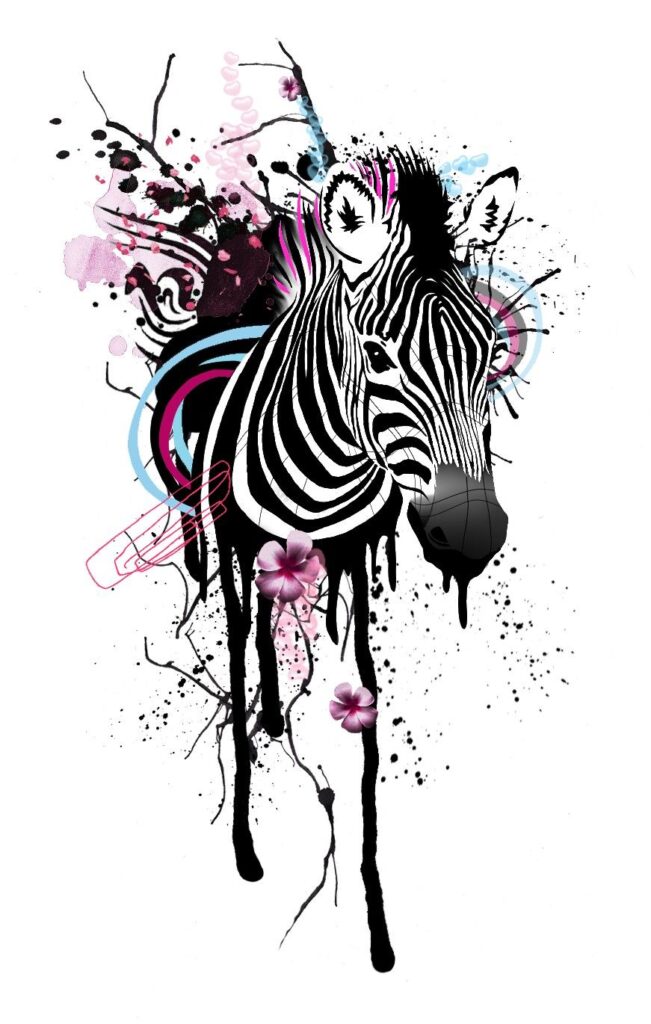 Zebra Tattoos 182