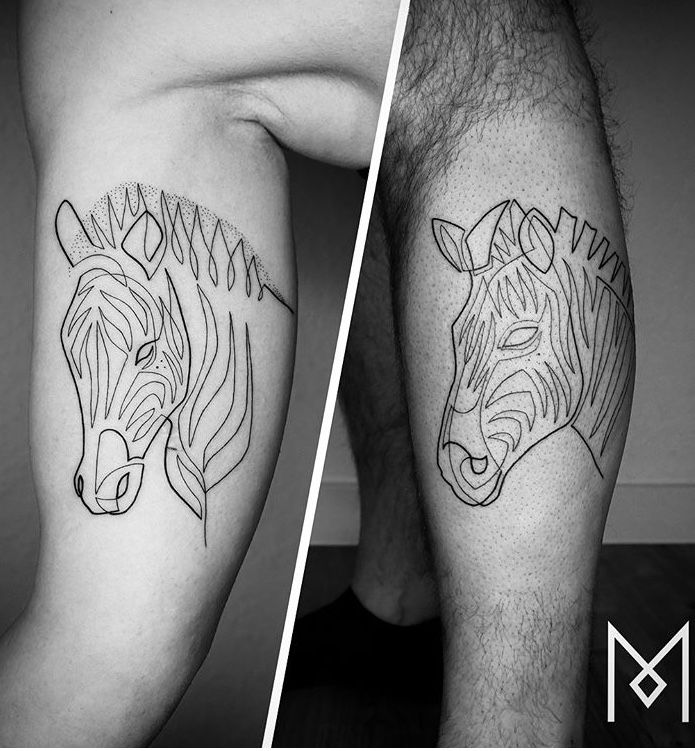 Zebra Tattoos 185