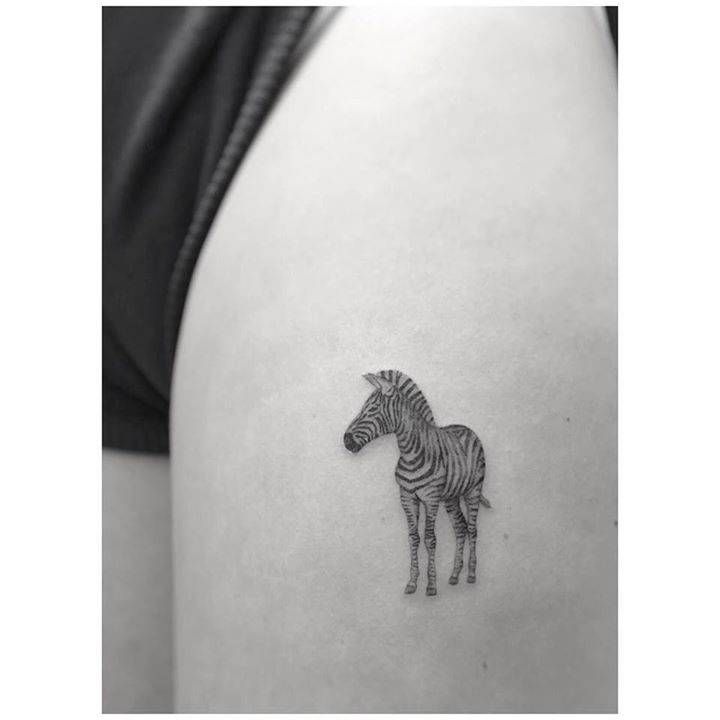 Zebra Tattoos 19