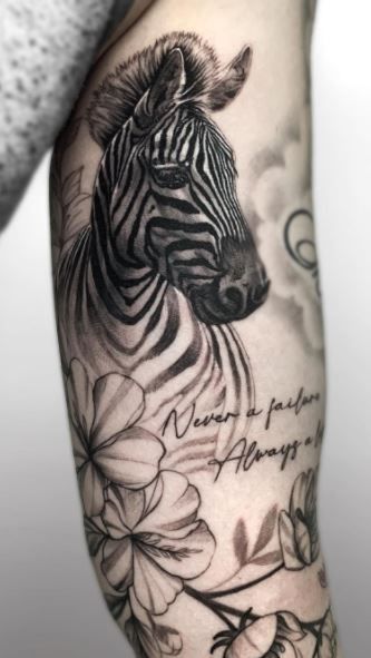 Zebra Tattoos 190