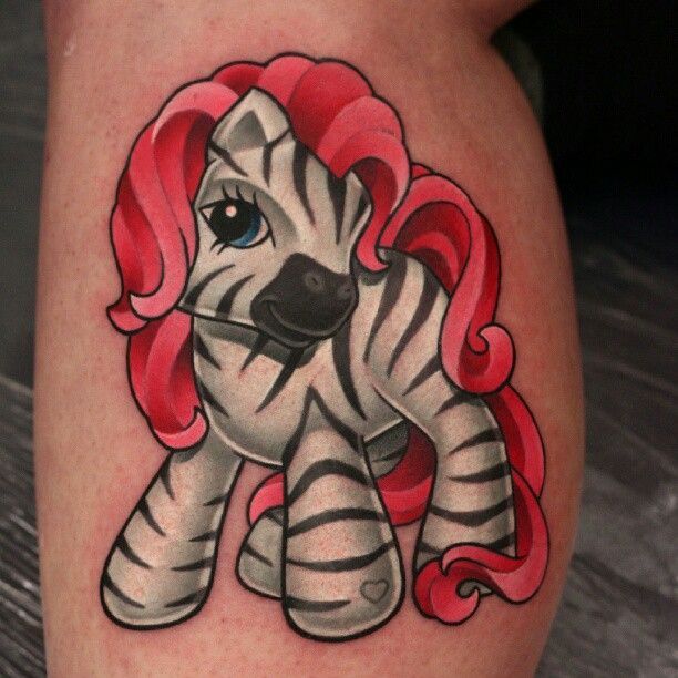 Zebra Tattoos 22