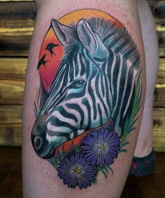 Zebra Tattoos 27