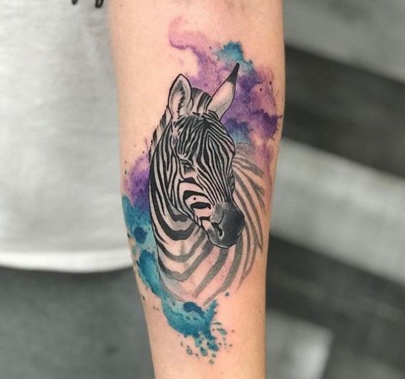 Zebra Tattoos 28