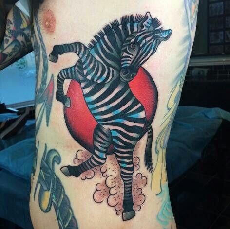 Zebra Tattoos 32