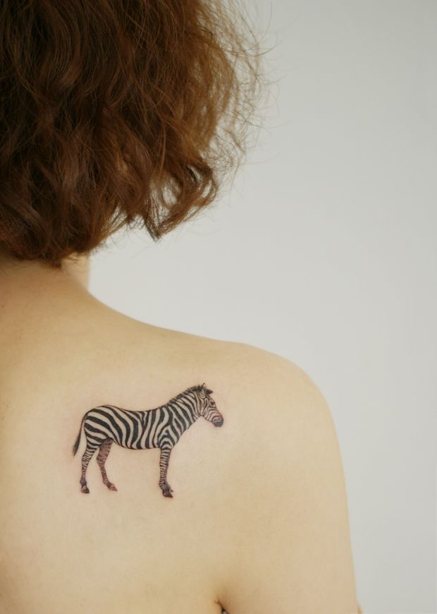 Zebra Tattoos 38