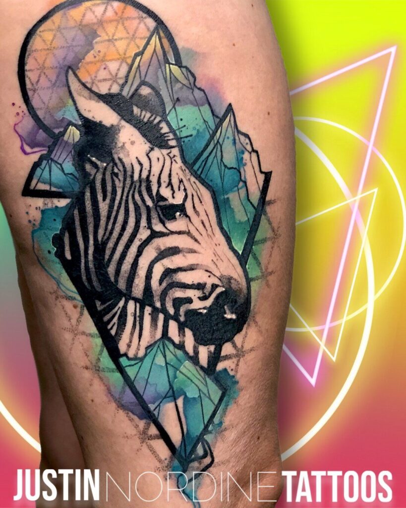 Zebra Tattoos 4