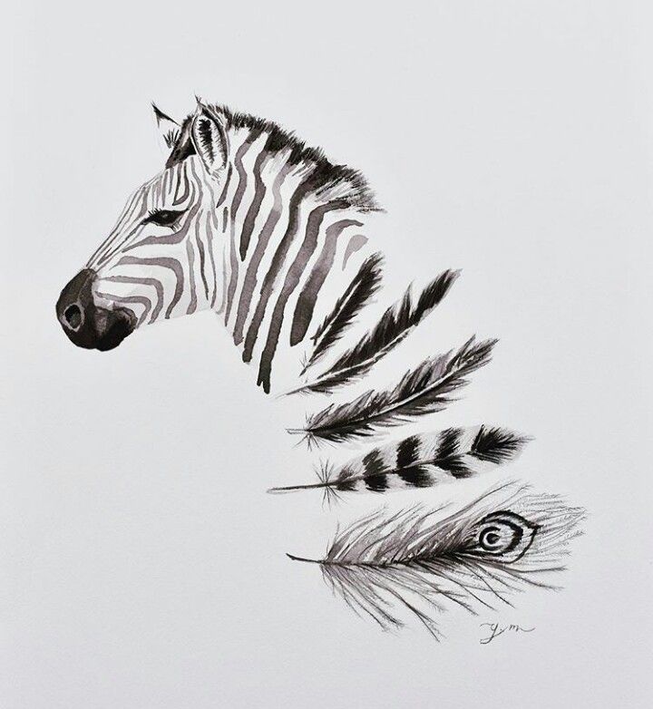 Zebra Tattoos 44