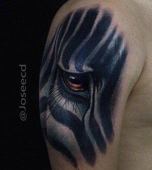 Zebra Tattoos 46