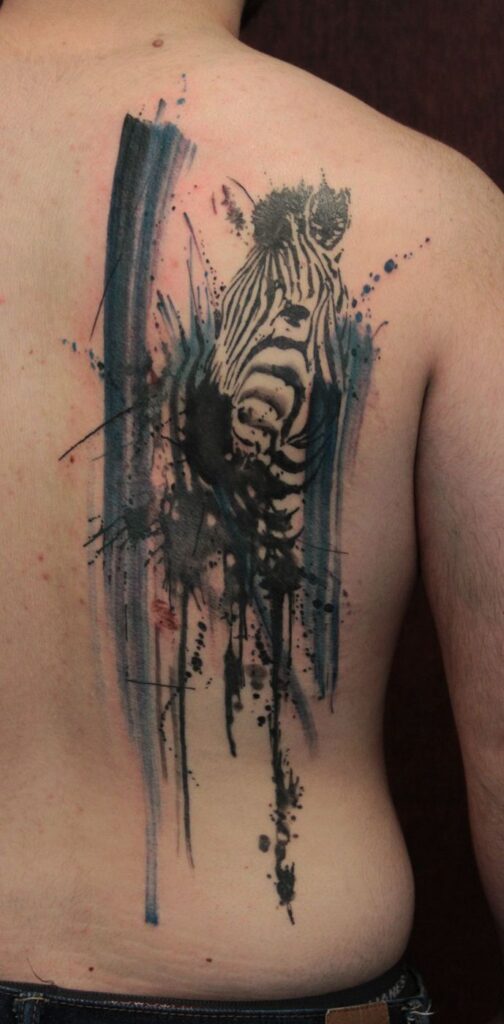 Zebra Tattoos 50
