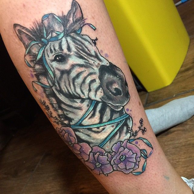 Zebra Tattoos 58