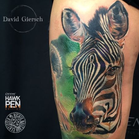 Zebra Tattoos 65