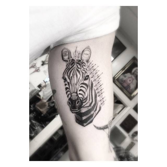Zebra Tattoos 87