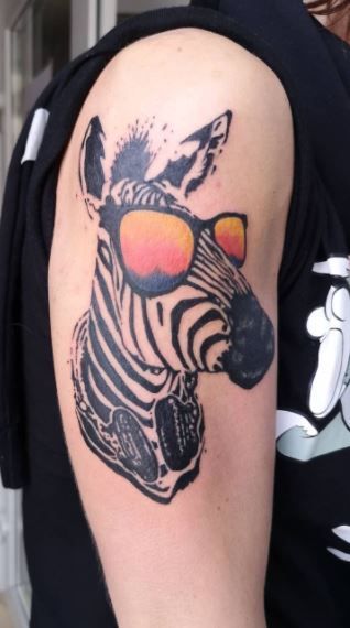 Zebra Tattoos 88