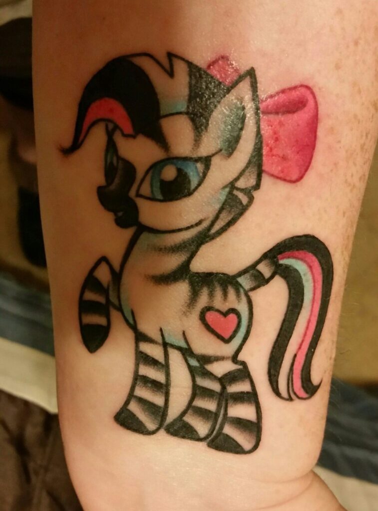 Zebra Tattoos 9