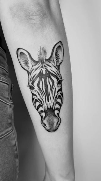 Zebra Tattoos 91