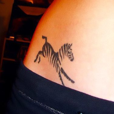 Zebra Tattoos 92