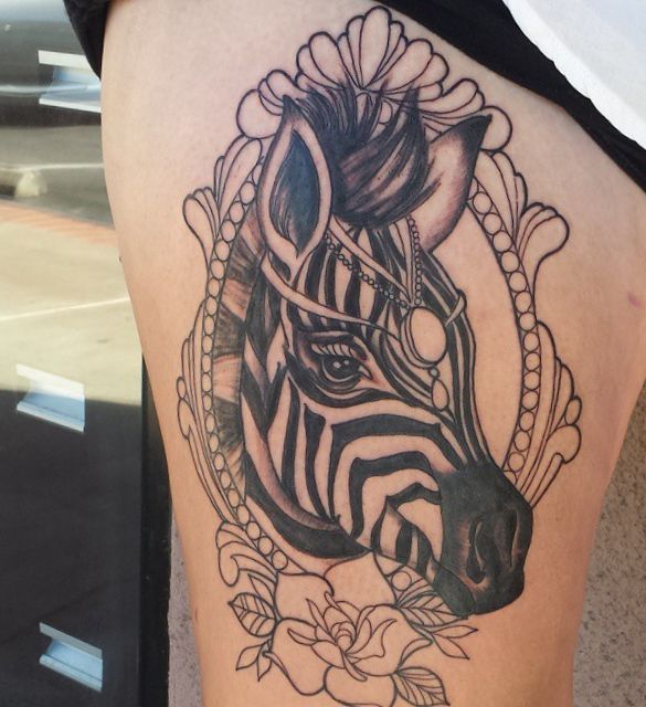 Zebra Tattoos 99