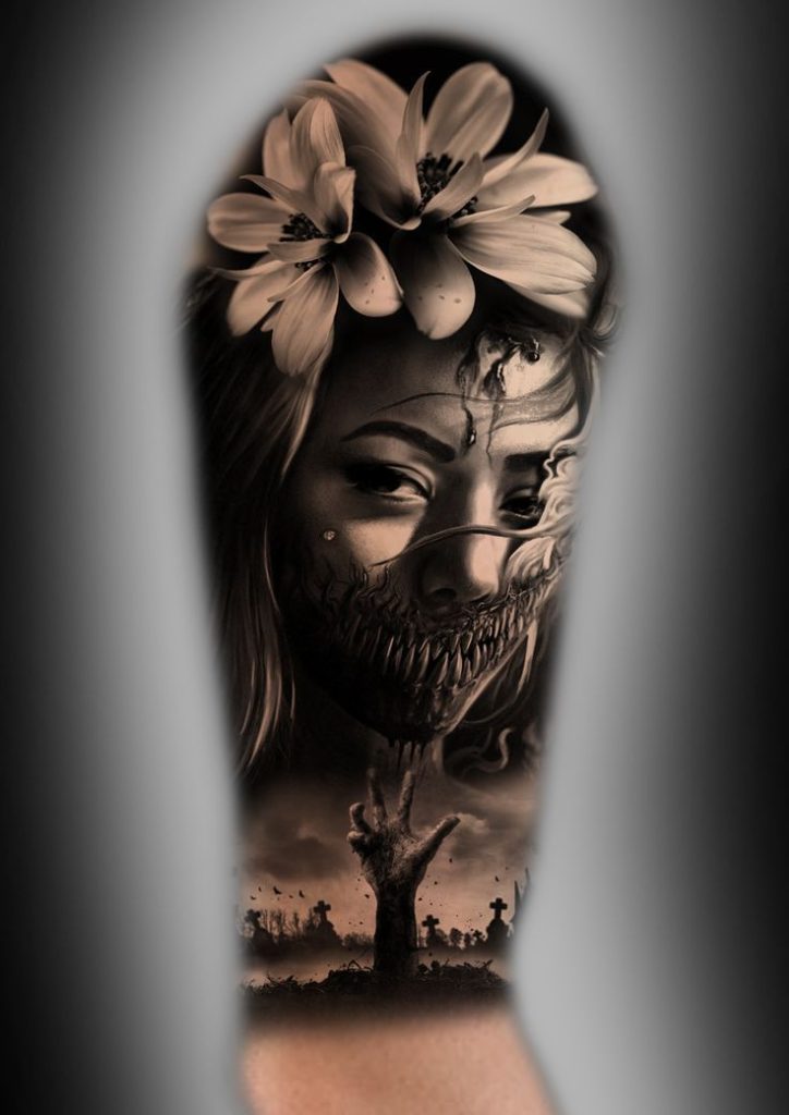 Zombie Tattoos 106