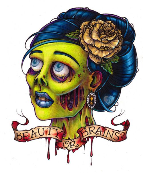 Zombie Tattoos 142