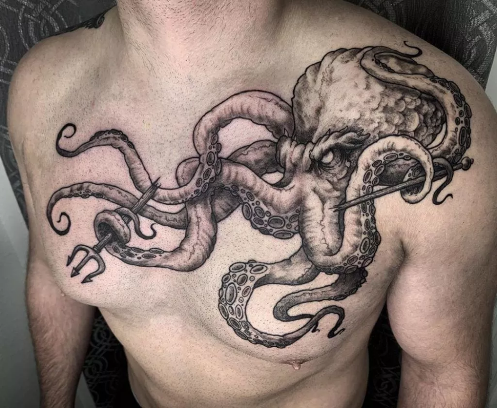 Kraken Tattoo 12