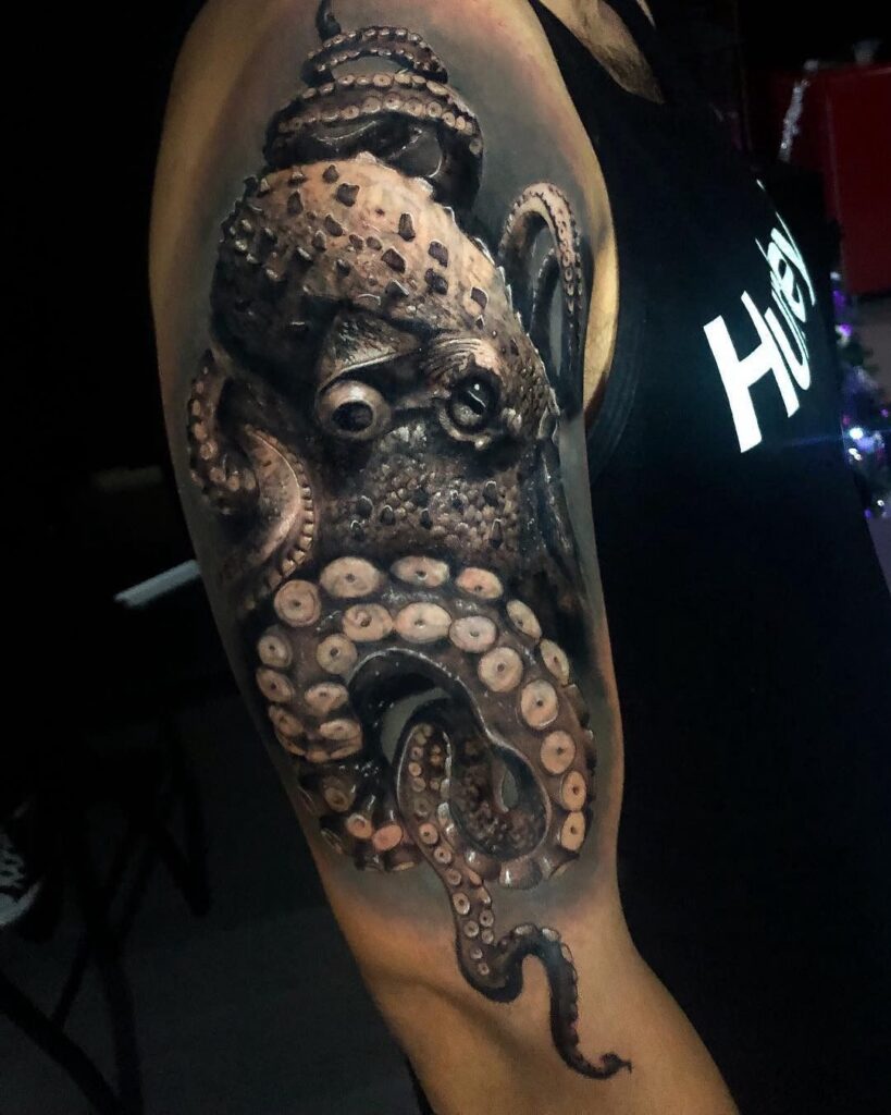 Kraken Tattoo 140