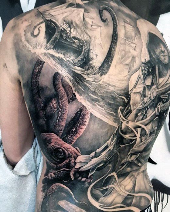 Kraken Tattoo 203