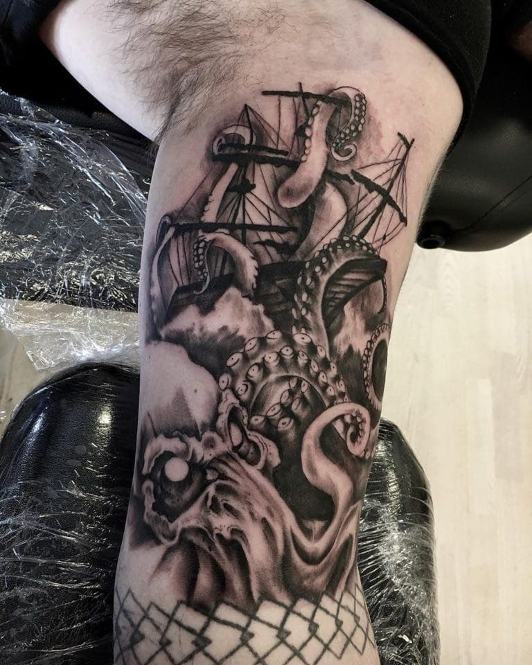 Kraken Tattoo 210