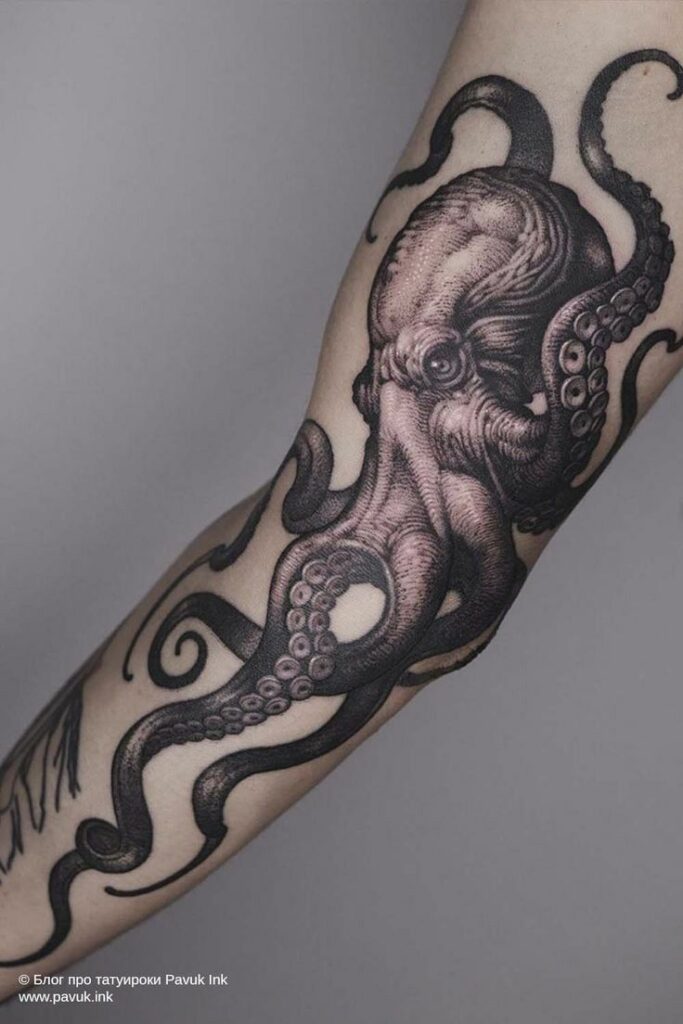 Kraken Tattoo 220